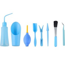 多肉植物用園藝工具 09藍色 8件組, 1套