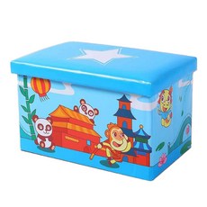 알로데 스퀘어 버스 일러스트 장난감수납상자 40 x 25 x 25 cm, TYPE 12, 1개
