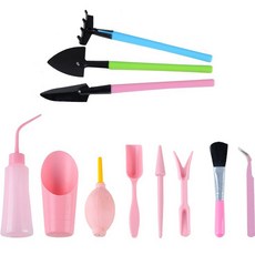 多肉植物用園藝工具 14粉色 11件組, 1套