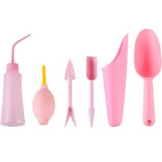 花園工具 18 日式 6 件套多肉植物粉色, 1套