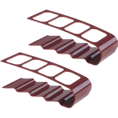 젠틀한형제들 리모콘 다용도 수납 4칸, 2개, 브라운