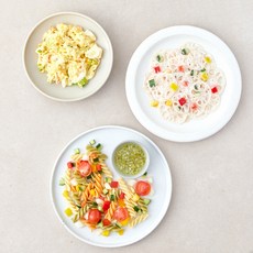 정미경키친 바로만든 샐러드 냉파스타샐러드 170g + 에그포테이토샐러드 200g + 연근샐러드 150g 세트, 520g, 1세트