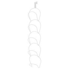 掛式帽架, 白色, 5個