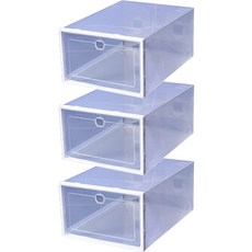 Joonine鞋子收納盒, 透明, 3個