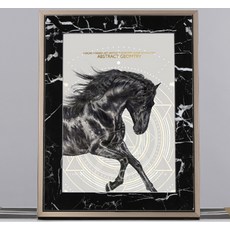 人生發電所 黑色大理石桌上型相框, 混合色, 1個