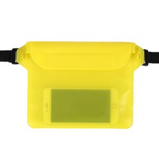 Hiyeli 大型智慧型手機防水袋, 黃色, 1個