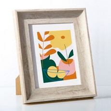 라젠다 빈티지 우드프레임 액자 C, 혼합색상, 1개