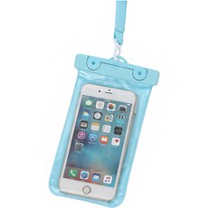 Hiary 粉彩智慧型手機防水袋, 1個, 藍色