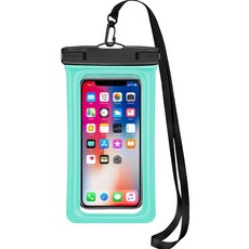 Pporpick 氣墊頂級手機防水袋, 薄荷綠, 1個