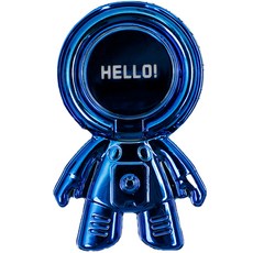 로이어 링 버클 우주비행사 스마트폰 스마트톡, 블루, 1개