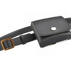 Golfia 女款高爾夫球腰包腰包豆腰包HB-M001, 黑色