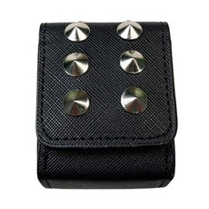 里昂 迷你球飾鉚釘高爾夫手拿包 HY657, 黑色, 1個