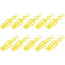 Mugen 塑料長棍靴固定器, 10個, 黃色