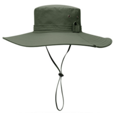 聖基霍 防曬釣魚叢林帽, 卡其色