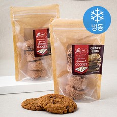 마이클스쿠키스 클래식 더블 초콜릿 칩 쿠키 도우 (냉동), 2개, 168g