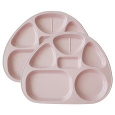 LOHJA 兒童分隔餐盤, 粉紅色(804款), 單品, 2個