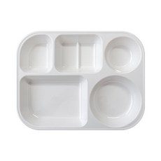 LOHJA 兒童分隔餐盤 801款, 乳白色, 單品, 1個