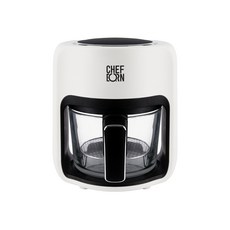 CHEF BORN Air Mim氣炸鍋 2.5L, AF-25AD, 黑+白
