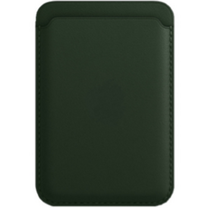 Starium iPhone MagSafe皮革卡夾, 1個, 深綠色