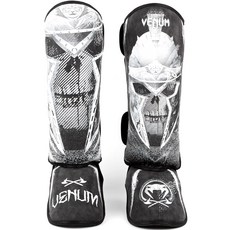 Venum Gladiator 4.0 Shin Guards 泰拳護脛, 黑+白