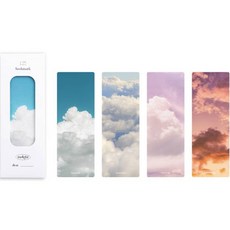 워너디스 미라이트 반투명 책갈피 4종 세트, 03 클라우드, 1세트