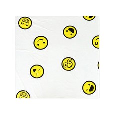 滿版笑臉桌布 100*100cm, 1個, 50件