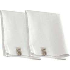 CASA VERDE July 亞麻抹布 M, 2個, 白色