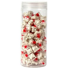 gateron Keychron G PRO 機械軸 茶軸 110入, 混合色, G11, 紅軸