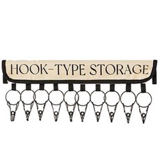 掛鉤式帽子掛架, 混合顏色, 1個