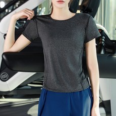 리앤베르 기본핏 요가 필라테스 상의 반팔 티셔츠