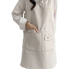 Hans Gallery Mika 連衣裙圍裙 XL, 1個, 米色