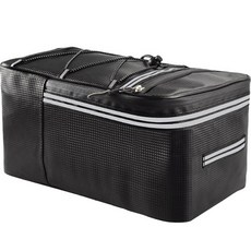 Awesome Draw 自行車後座貨架包 15L, 黑色, 1個