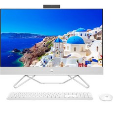 HP AiO 일체형 PC HP-68cm-CB1005KR (i5-1235U WIN11 HOME NVMe 512GB DDR4 8GB) + 무선 키보드 + 마우스 + 웹캠 + 스피 커, 기본형