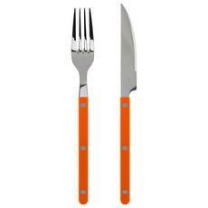 메종오브제 파르베 2종 세트, 오렌지, 디너포크 + 디너나이프, 1세트
