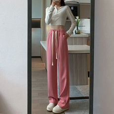 PEONIST 女款寬版鬆緊褲