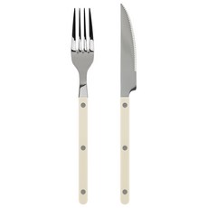 메종오브제 파르베 2종 세트, 아이보리, 디너포크 + 디너나이프, 1세트