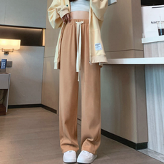 PEONIST 女款寬版鬆緊帶長褲