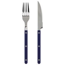 메종오브제 파르베 2종 세트, 네이비, 디너포크 + 디너나이프, 1세트