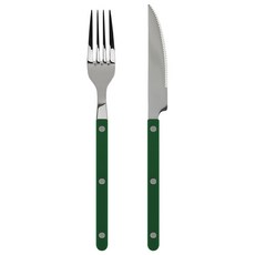 메종오브제 파르베 2종 세트, 그린, 디너포크 + 디너나이프, 1세트