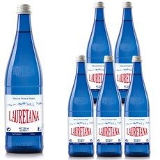 LAURETANA 蘿莉塔娜 義大利冰河礦泉水, 750ml, 6瓶