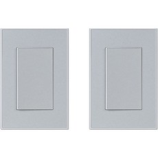 Teal-ins 開關 白銀色 1路 1聯, 2個