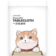 塑膠桌布 1.8*1.8m, 1個, 10片