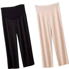 9分孕婦休閒寬褲