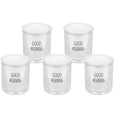 Hotdaysome 底灌式自動給水縫隙花盆 5入, 透明