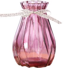 Melanne室內裝飾玻璃花瓶 D型, 粉色