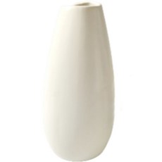 Melanne室內裝飾純白花瓶 A型, Clova White