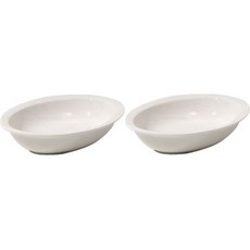 ERATO Rene 湯品沙拉碗, 2個, 白色