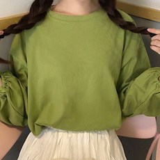 피어니스트 여성용 데일리 루즈핏 티셔츠