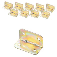 브라켓 책상 부속품 38 x 20 x 0.8 mm, 10개