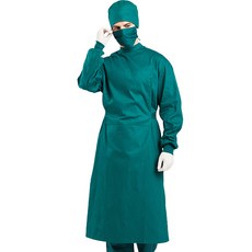 lovinglab 男款手術袍醫院手術服外袍半罩式